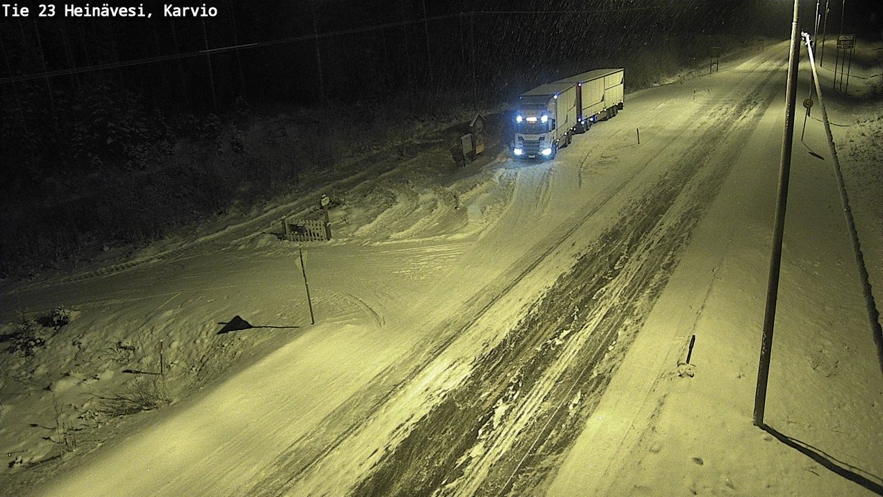 Kelikamerat Kuva Tie 23 Heinävesi, Karvio, Heinävesi, Pohjois-Karjala