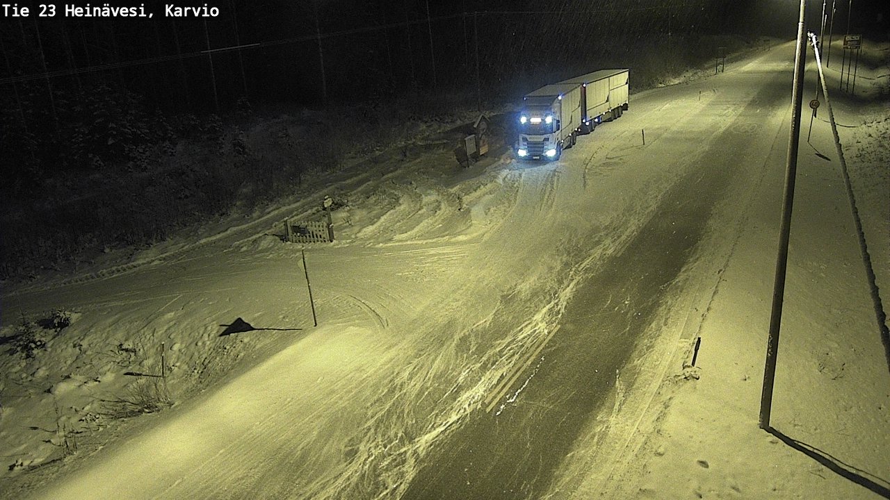 Kelikamerat Kuva Tie 23 Heinävesi, Karvio, Heinävesi, Pohjois-Karjala