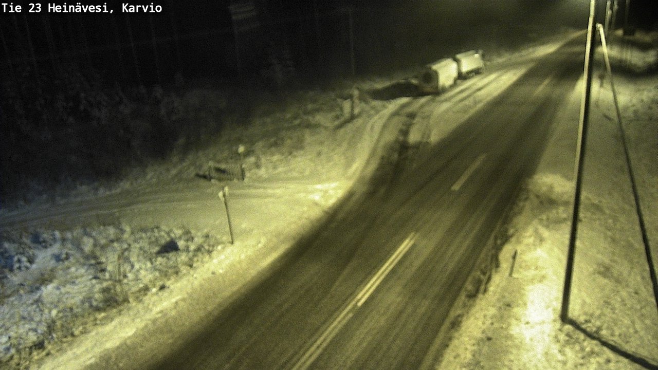 Weather Camera Image Road 23 Heinävesi, Karvio, Heinävesi, Pohjois-Karjala