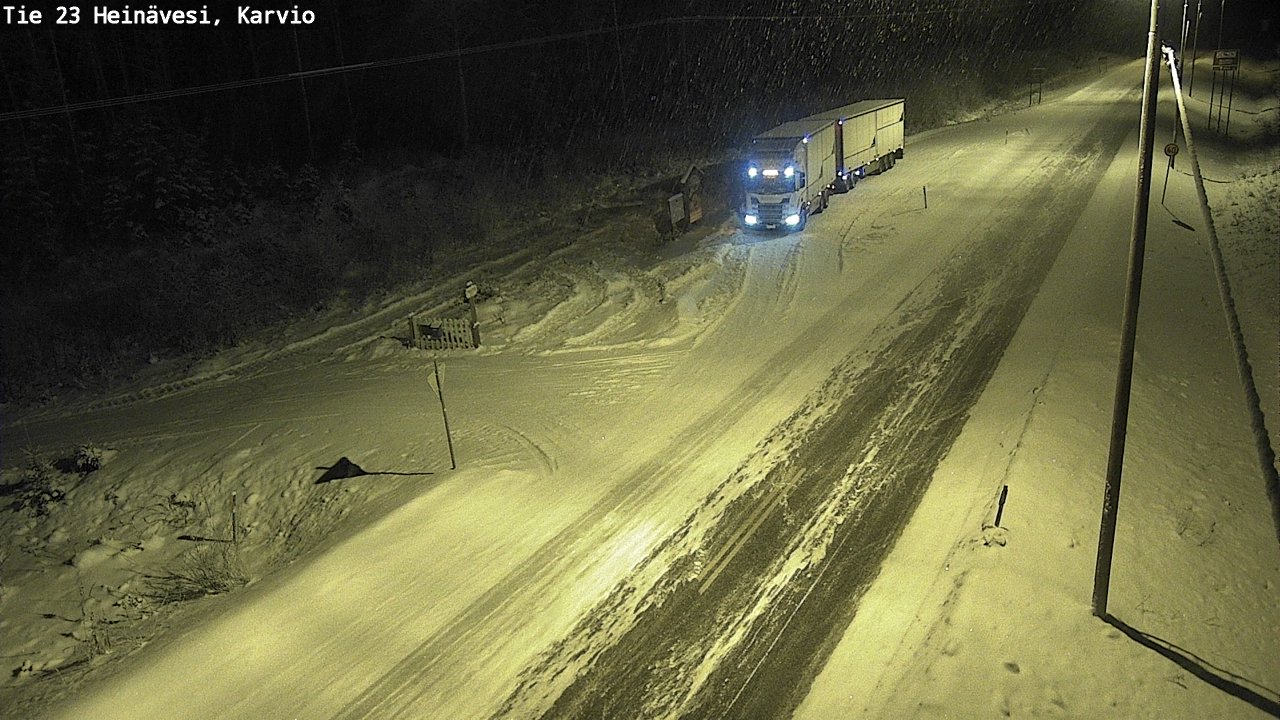 Kelikamerat Kuva Tie 23 Heinävesi, Karvio, Heinävesi, Pohjois-Karjala