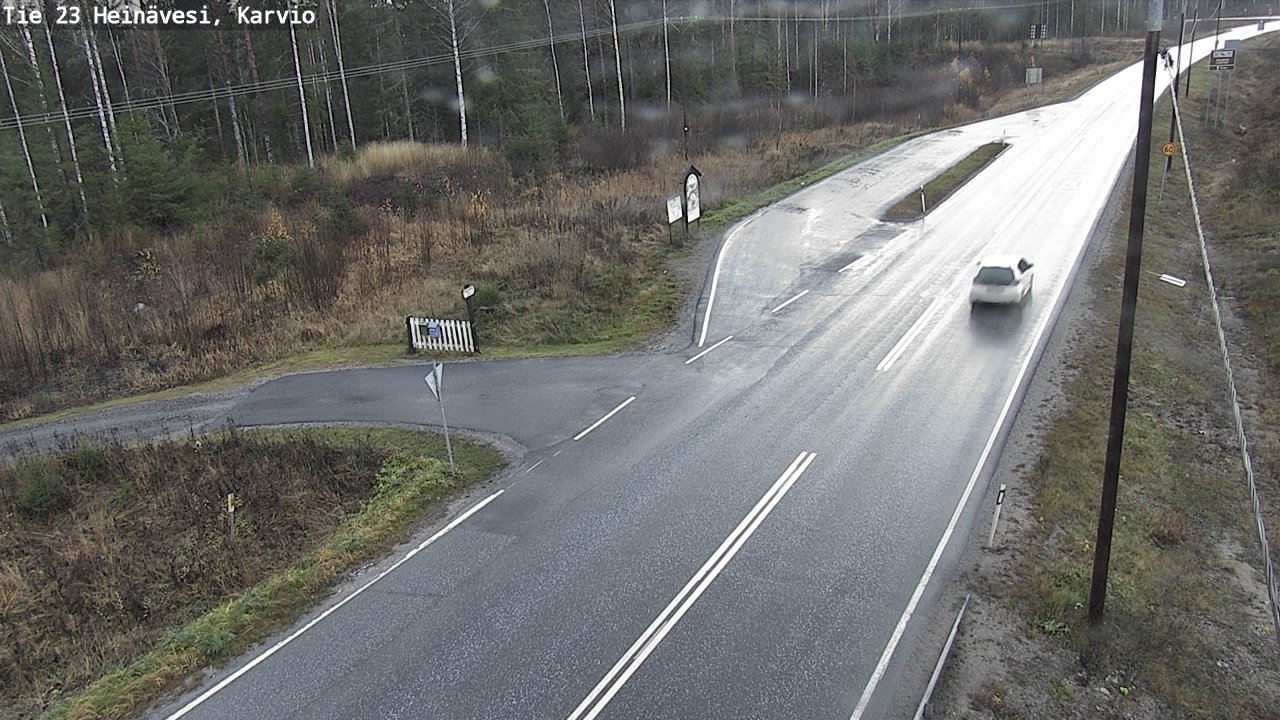 Kelikamerat Kuva Tie 23 Heinävesi, Karvio, Heinävesi, Pohjois-Karjala