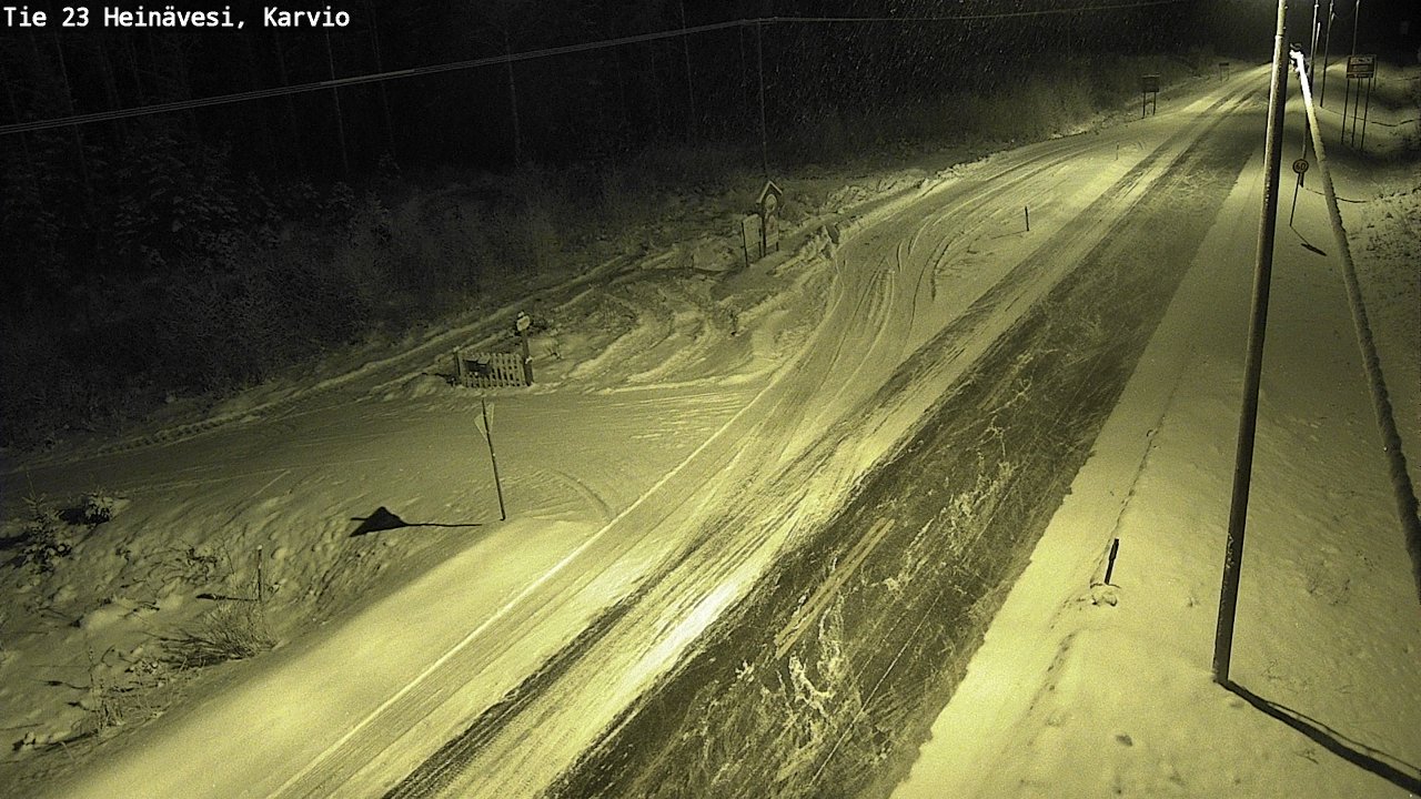 Kelikamerat Kuva Tie 23 Heinävesi, Karvio, Heinävesi, Pohjois-Karjala