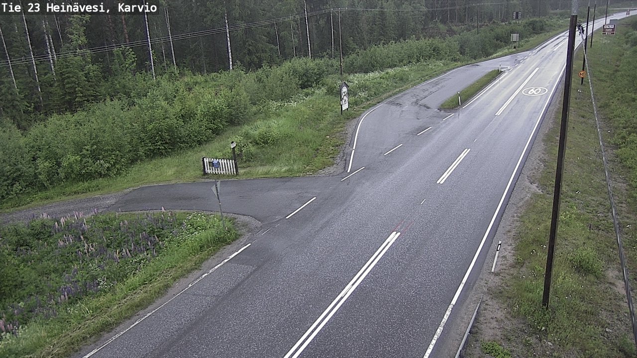 Kelikamerat Kuva Tie 23 Heinävesi, Karvio, Heinävesi, Pohjois-Karjala