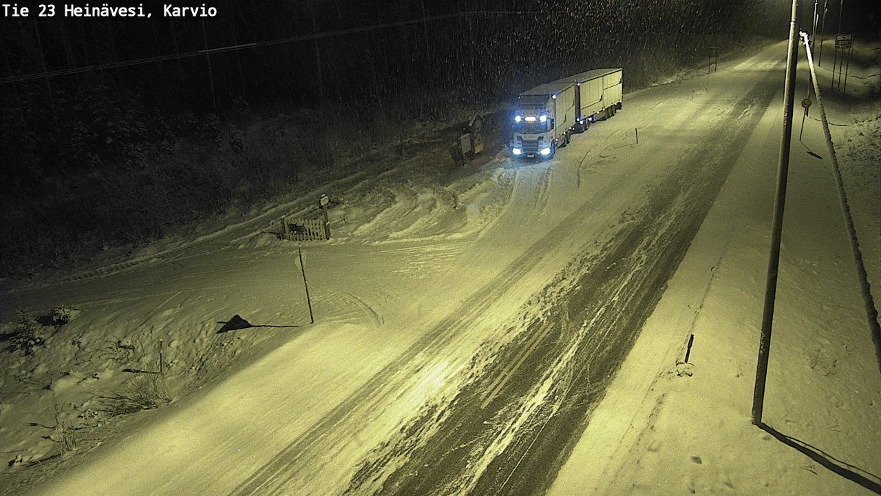 Kelikamerat Kuva Tie 23 Heinävesi, Karvio, Heinävesi, Pohjois-Karjala