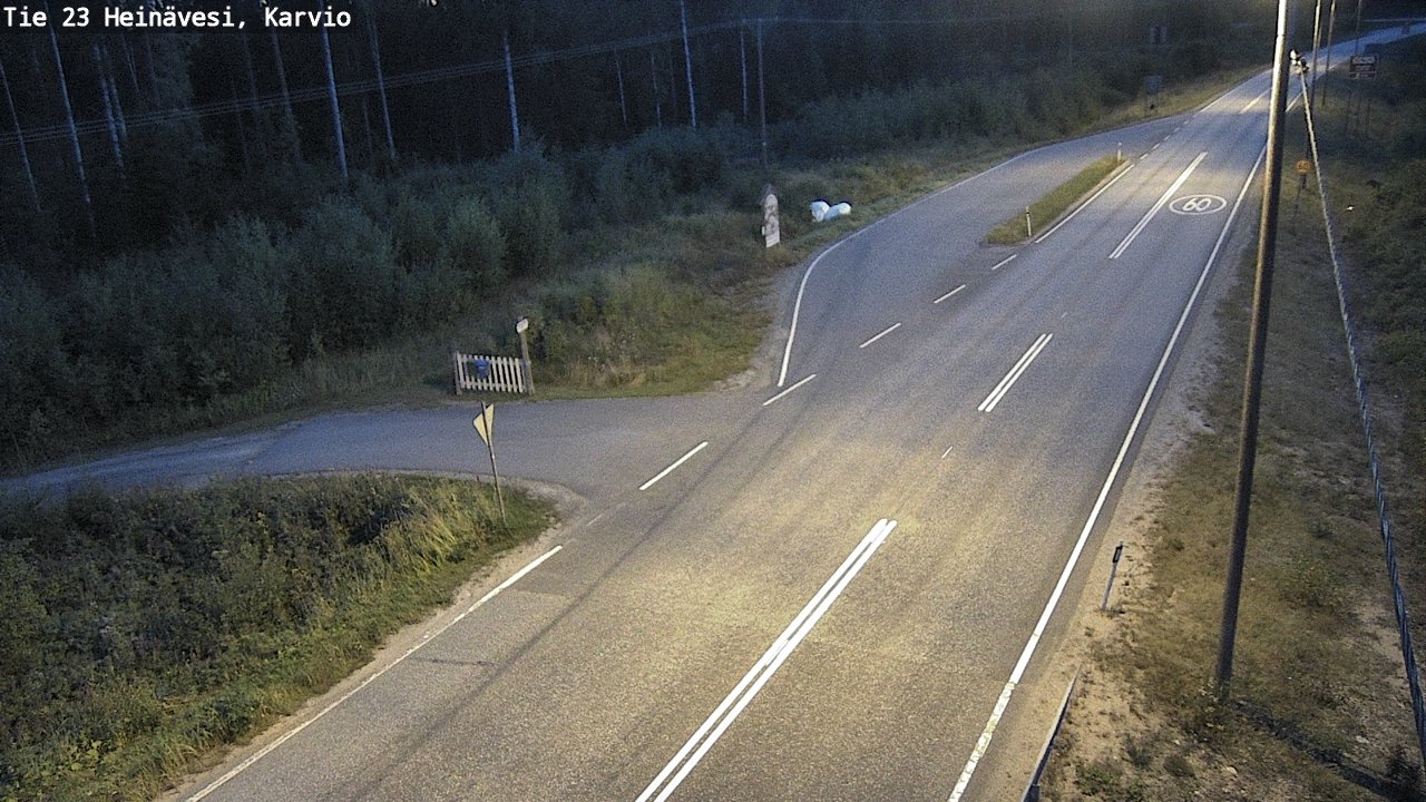 Kelikamerat Kuva Tie 23 Heinävesi, Karvio, Heinävesi, Pohjois-Karjala