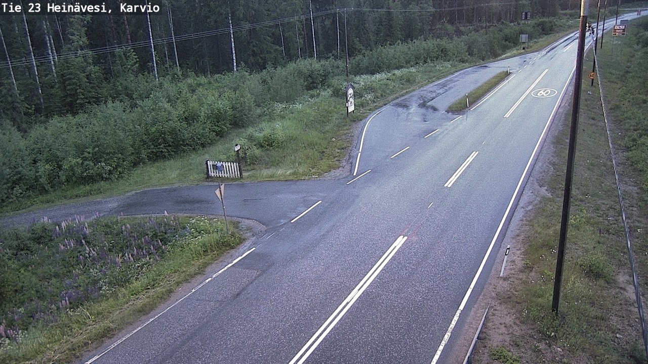Kelikamerat Kuva Tie 23 Heinävesi, Karvio, Heinävesi, Pohjois-Karjala