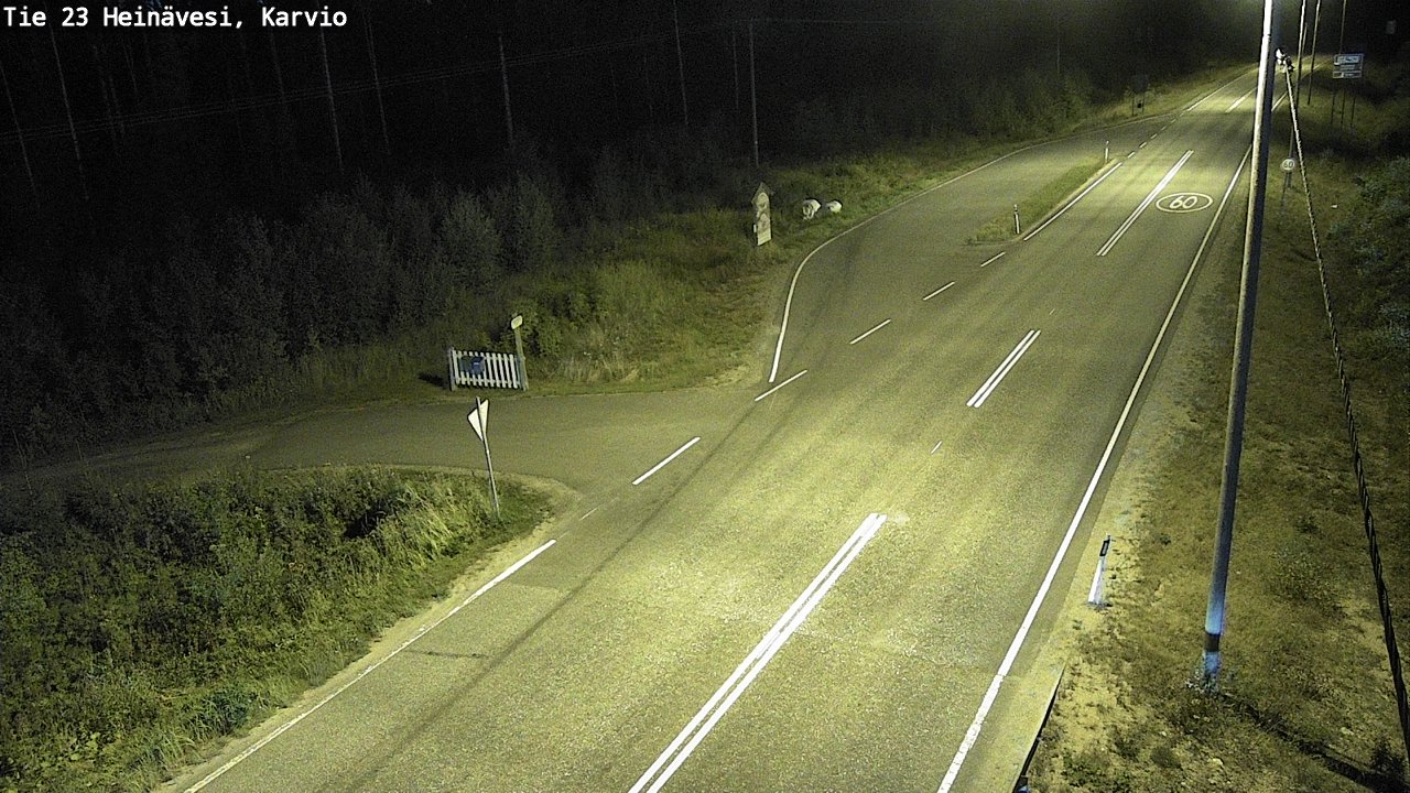 Kelikamerat Kuva Tie 23 Heinävesi, Karvio, Heinävesi, Pohjois-Karjala