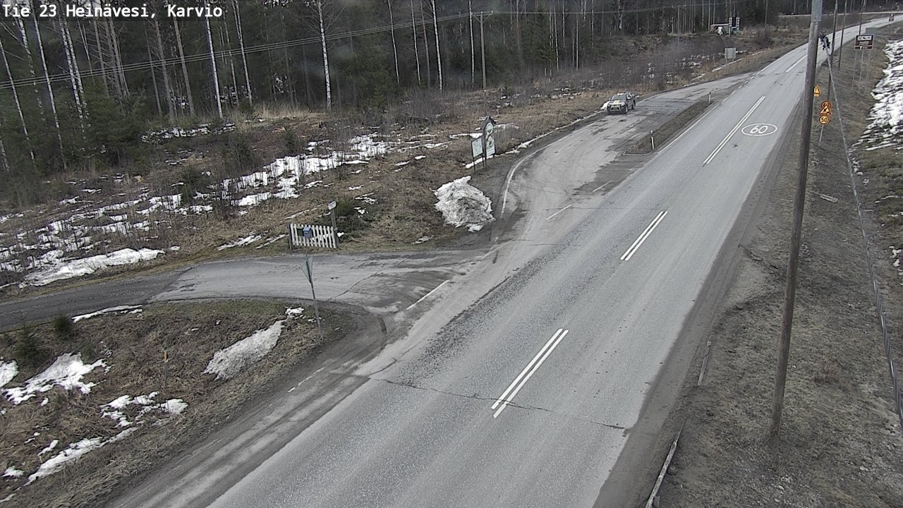 Kelikamerat Kuva Tie 23 Heinävesi, Karvio, Heinävesi, Pohjois-Karjala