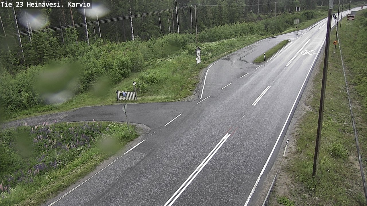Kelikamerat Kuva Tie 23 Heinävesi, Karvio, Heinävesi, Pohjois-Karjala