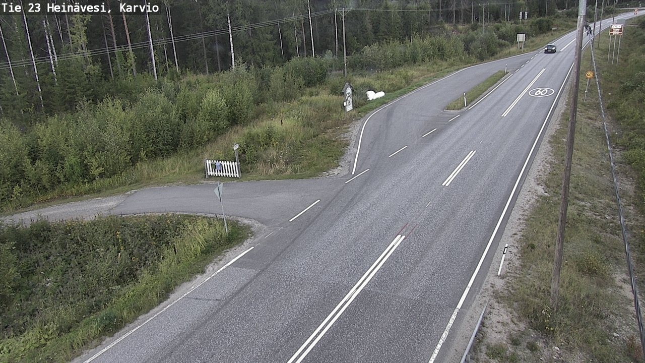 Kelikamerat Kuva Tie 23 Heinävesi, Karvio, Heinävesi, Pohjois-Karjala