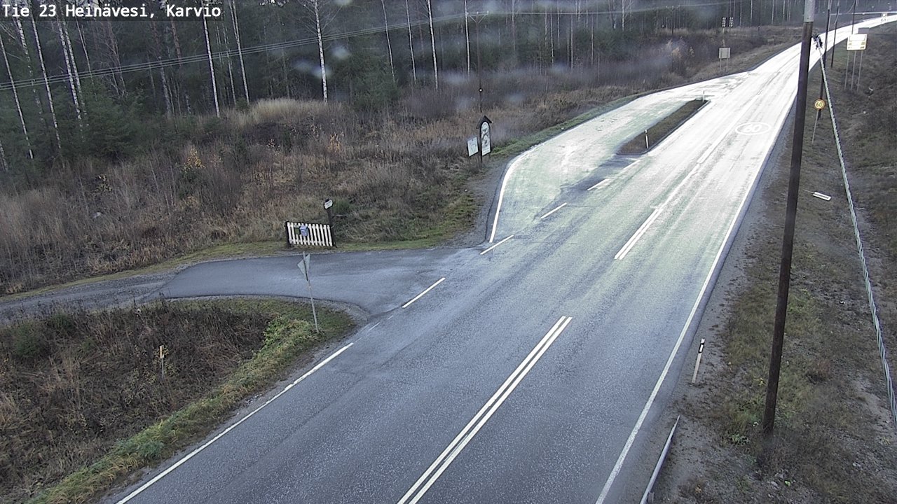 Kelikamerat Kuva Tie 23 Heinävesi, Karvio, Heinävesi, Pohjois-Karjala