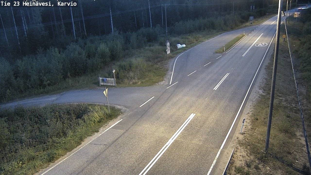 Kelikamerat Kuva Tie 23 Heinävesi, Karvio, Heinävesi, Pohjois-Karjala
