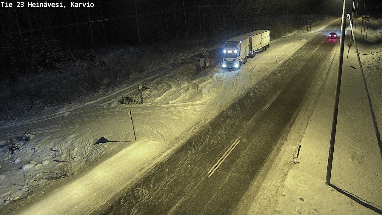Kelikamerat Kuva Tie 23 Heinävesi, Karvio, Heinävesi, Pohjois-Karjala
