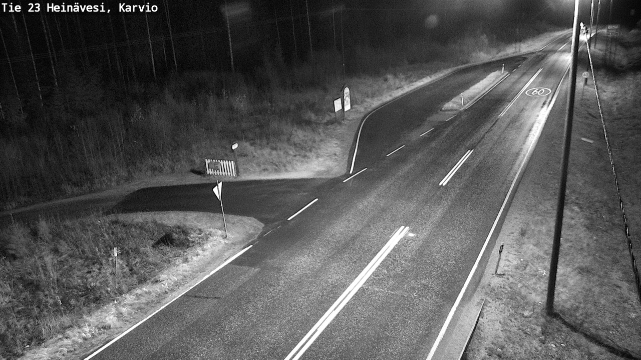 Kelikamerat Kuva Tie 23 Heinävesi, Karvio, Heinävesi, Pohjois-Karjala