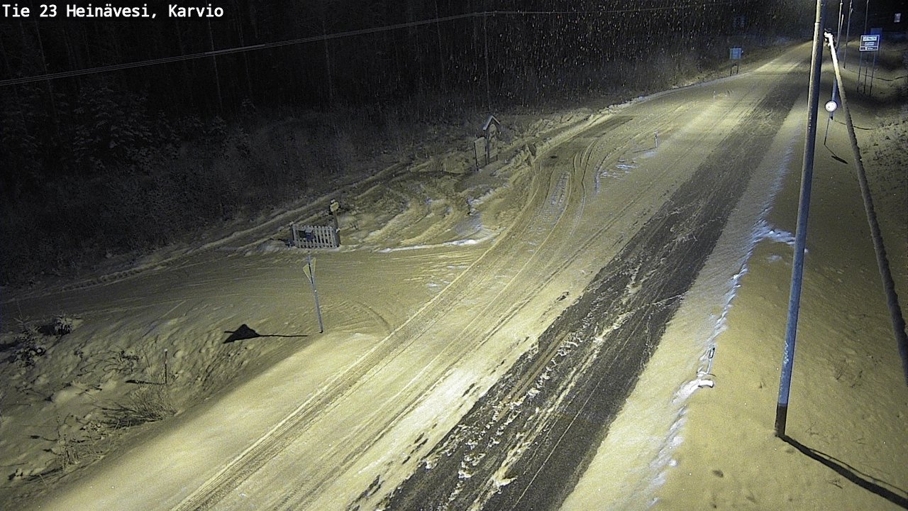 Kelikamerat Kuva Tie 23 Heinävesi, Karvio, Heinävesi, Pohjois-Karjala
