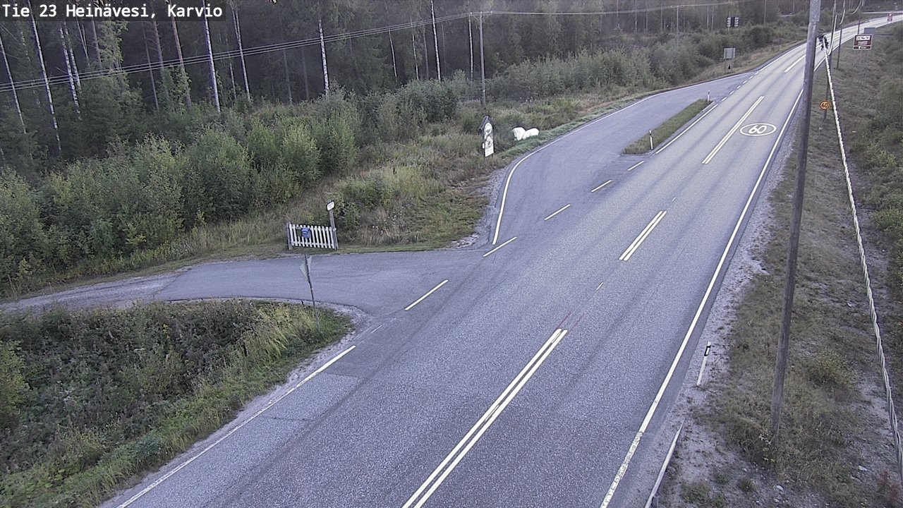 Kelikamerat Kuva Tie 23 Heinävesi, Karvio, Heinävesi, Pohjois-Karjala