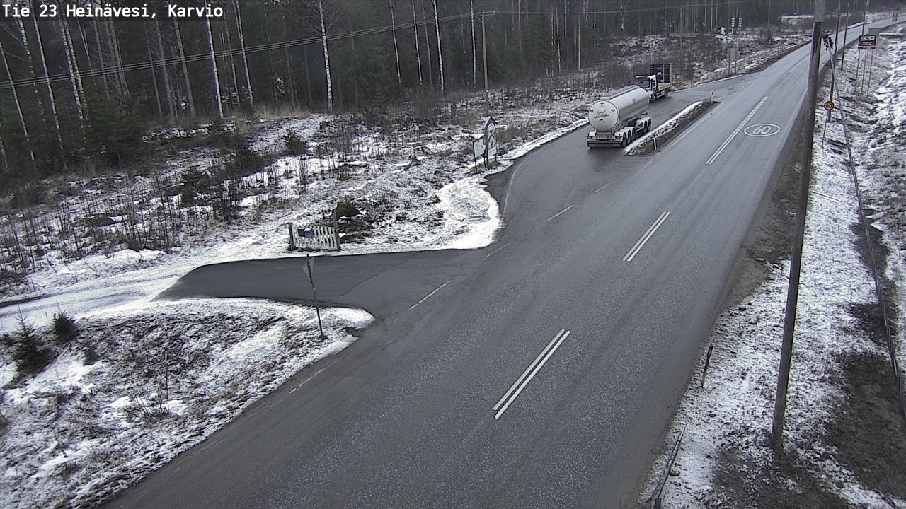 Kelikamerat Kuva Tie 23 Heinävesi, Karvio, Heinävesi, Pohjois-Karjala