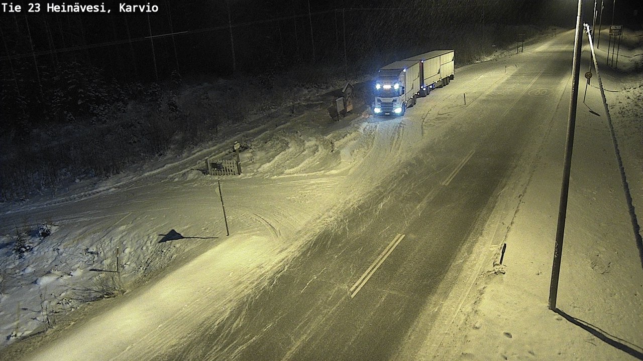 Kelikamerat Kuva Tie 23 Heinävesi, Karvio, Heinävesi, Pohjois-Karjala