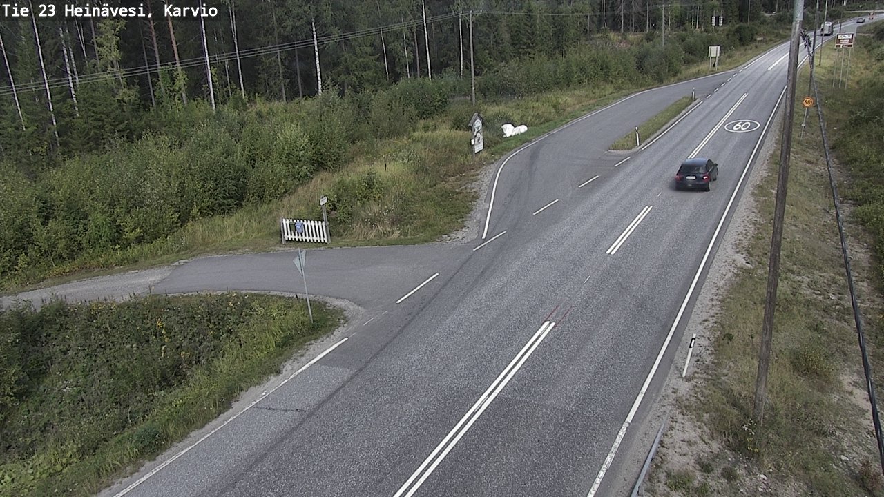 Kelikamerat Kuva Tie 23 Heinävesi, Karvio, Heinävesi, Pohjois-Karjala