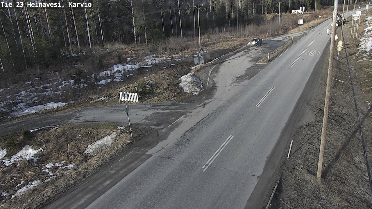 Kelikamerat Kuva Tie 23 Heinävesi, Karvio, Heinävesi, Pohjois-Karjala