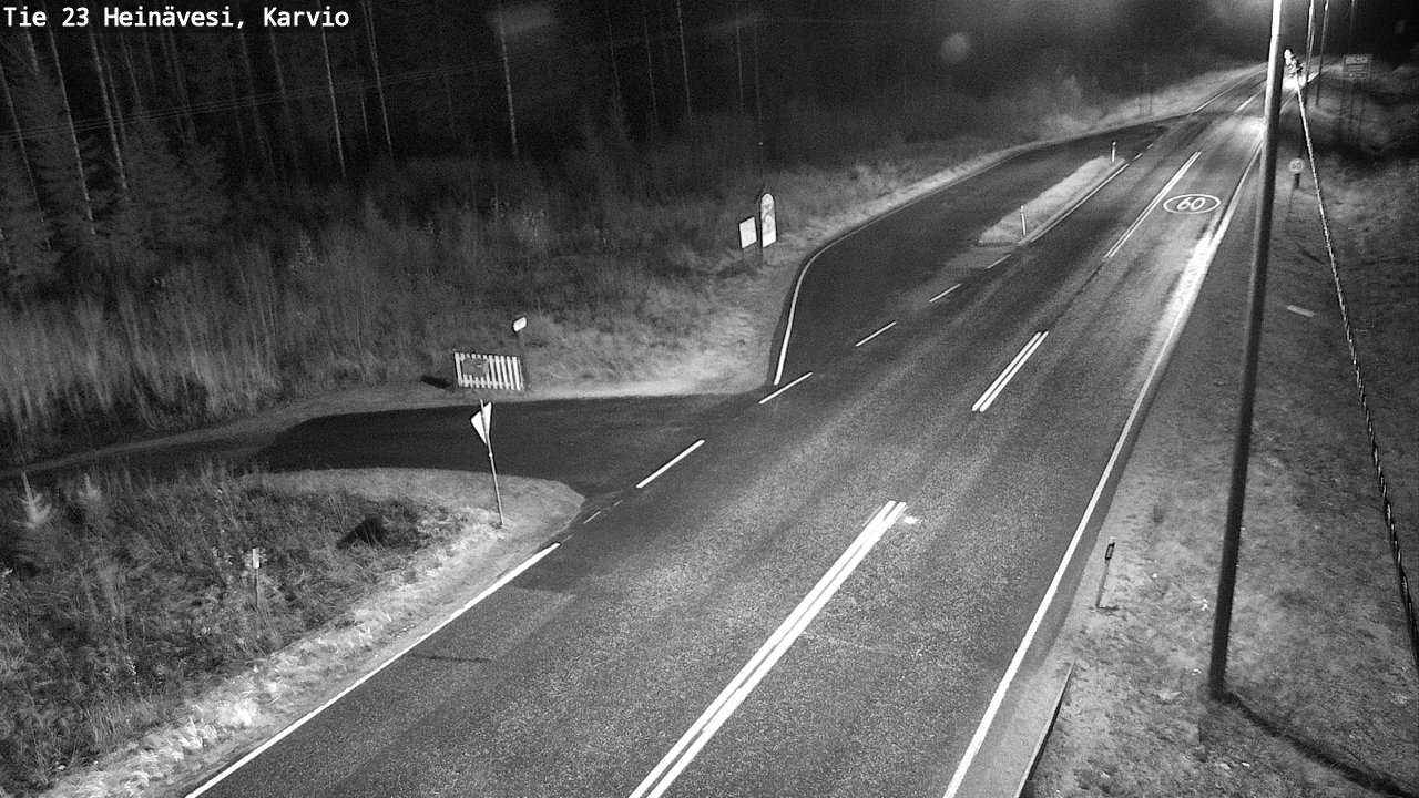 Kelikamerat Kuva Tie 23 Heinävesi, Karvio, Heinävesi, Pohjois-Karjala