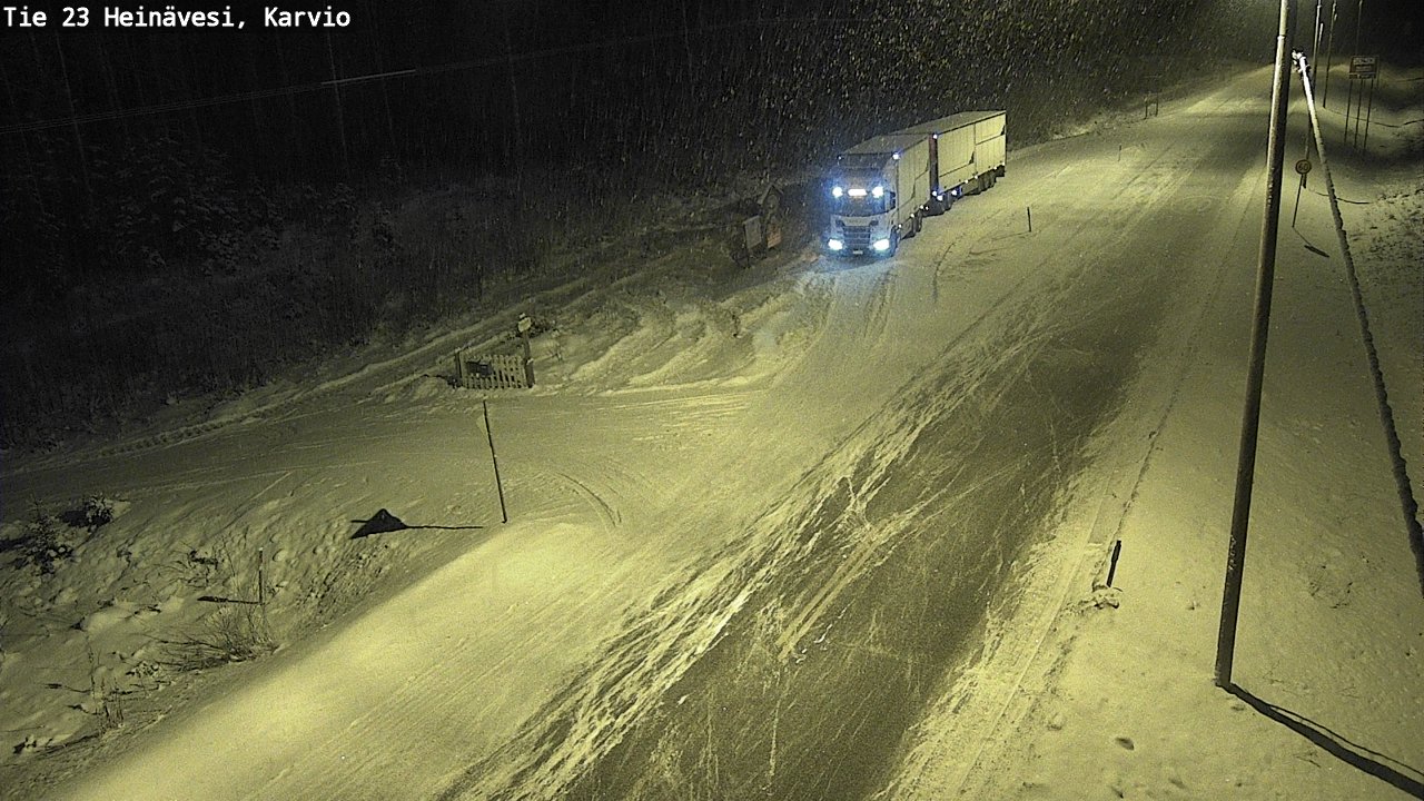 Kelikamerat Kuva Tie 23 Heinävesi, Karvio, Heinävesi, Pohjois-Karjala