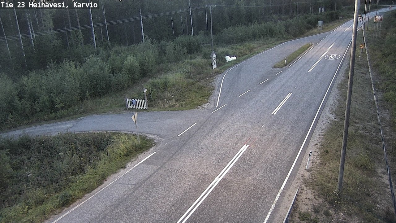 Kelikamerat Kuva Tie 23 Heinävesi, Karvio, Heinävesi, Pohjois-Karjala