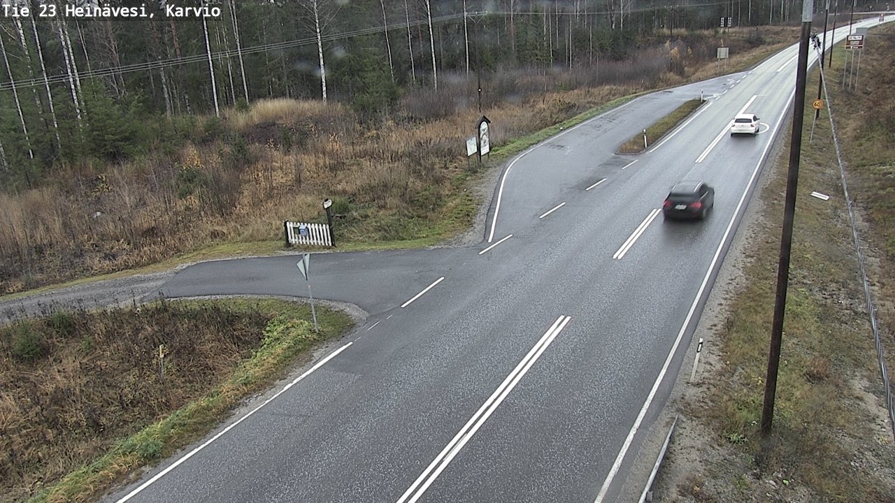 Kelikamerat Kuva Tie 23 Heinävesi, Karvio, Heinävesi, Pohjois-Karjala