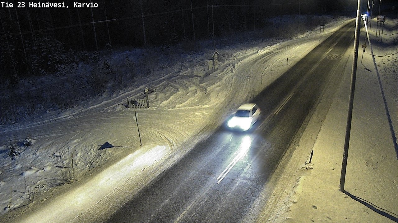 Kelikamerat Kuva Tie 23 Heinävesi, Karvio, Heinävesi, Pohjois-Karjala