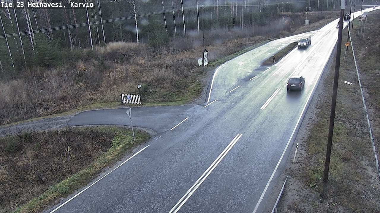 Kelikamerat Kuva Tie 23 Heinävesi, Karvio, Heinävesi, Pohjois-Karjala