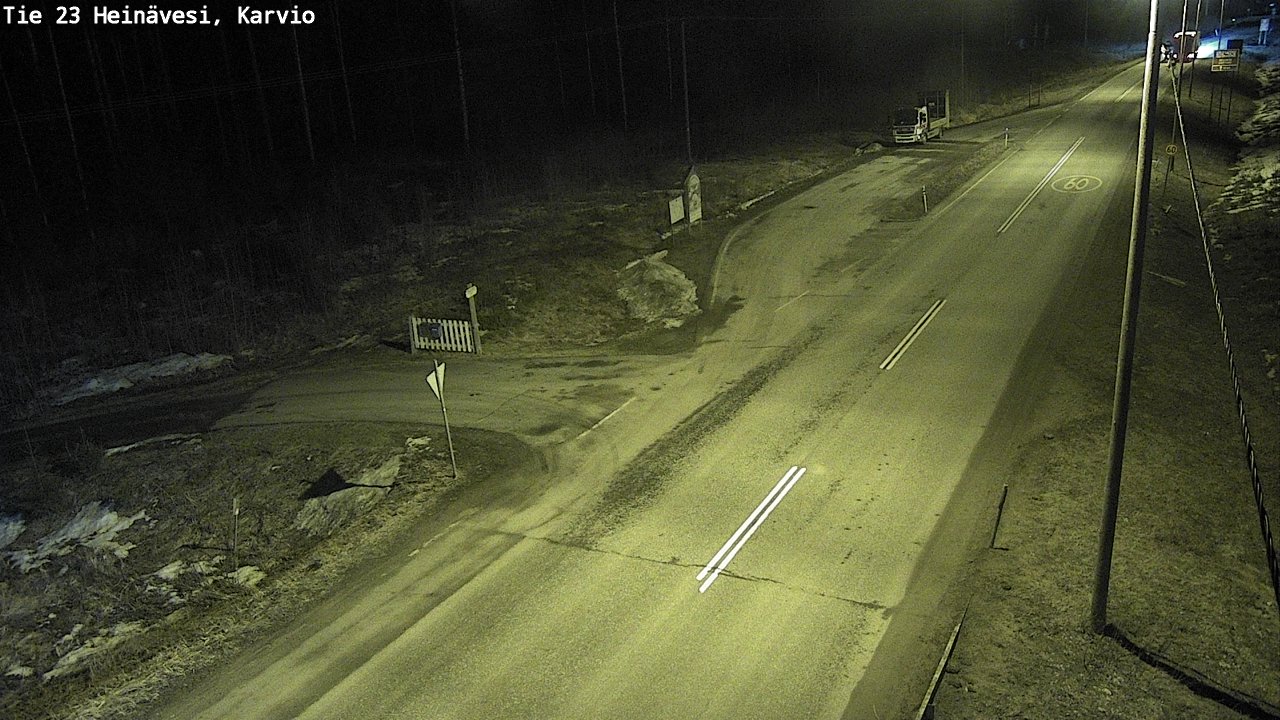 Kelikamerat Kuva Tie 23 Heinävesi, Karvio, Heinävesi, Pohjois-Karjala