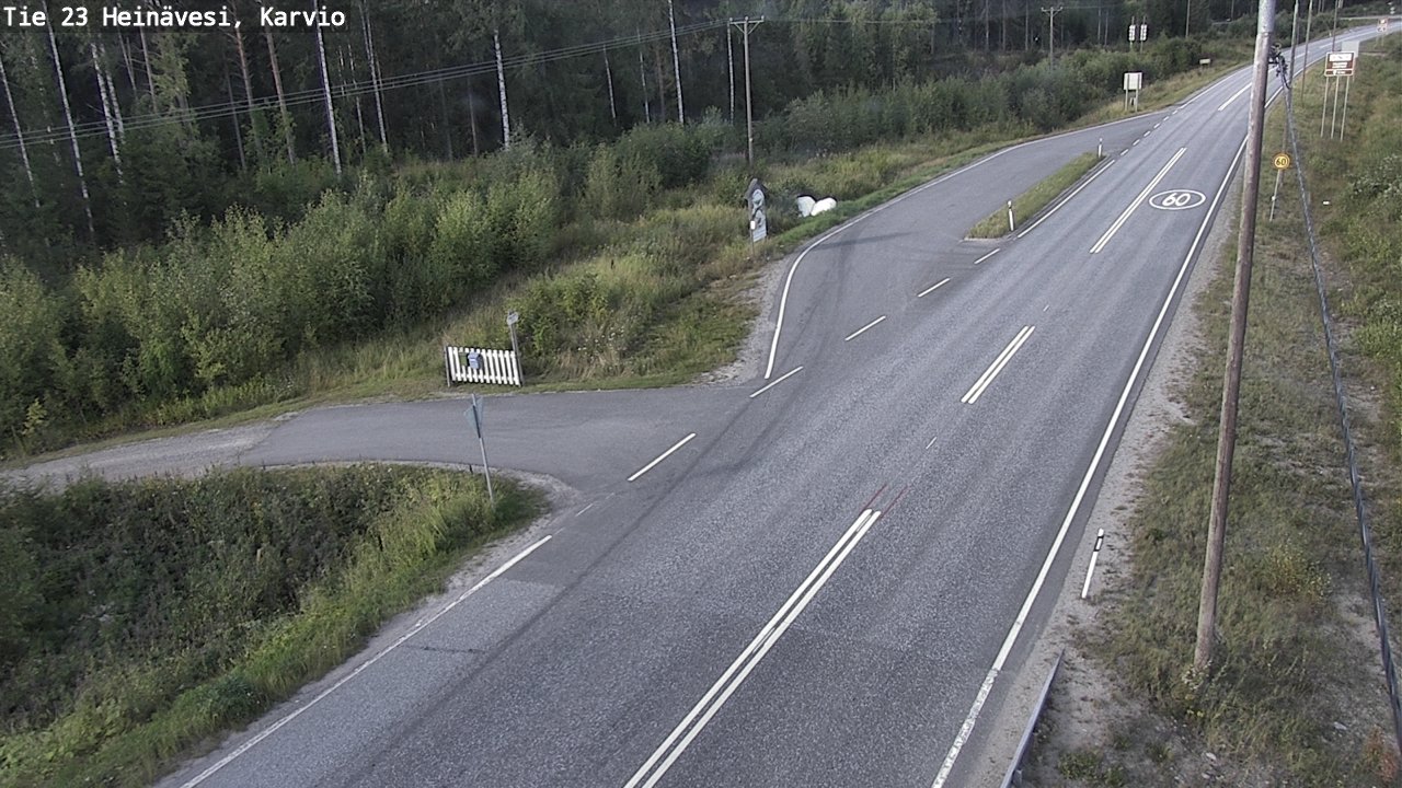 Kelikamerat Kuva Tie 23 Heinävesi, Karvio, Heinävesi, Pohjois-Karjala