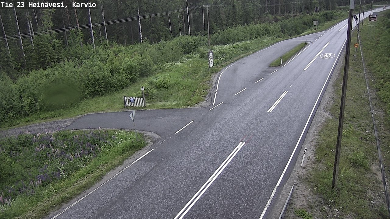 Kelikamerat Kuva Tie 23 Heinävesi, Karvio, Heinävesi, Pohjois-Karjala