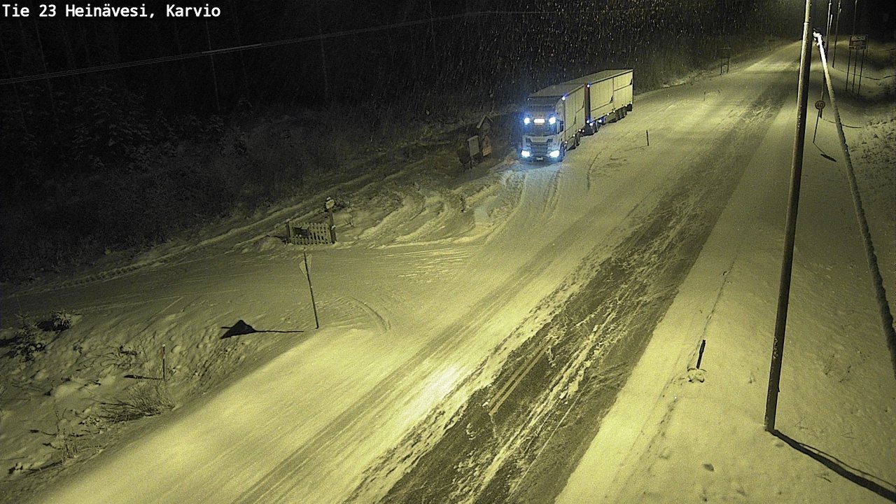 Kelikamerat Kuva Tie 23 Heinävesi, Karvio, Heinävesi, Pohjois-Karjala