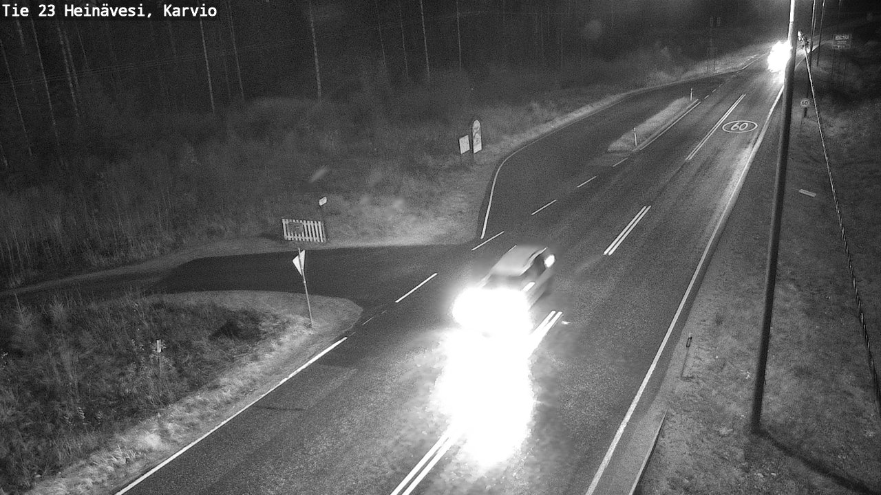 Kelikamerat Kuva Tie 23 Heinävesi, Karvio, Heinävesi, Pohjois-Karjala