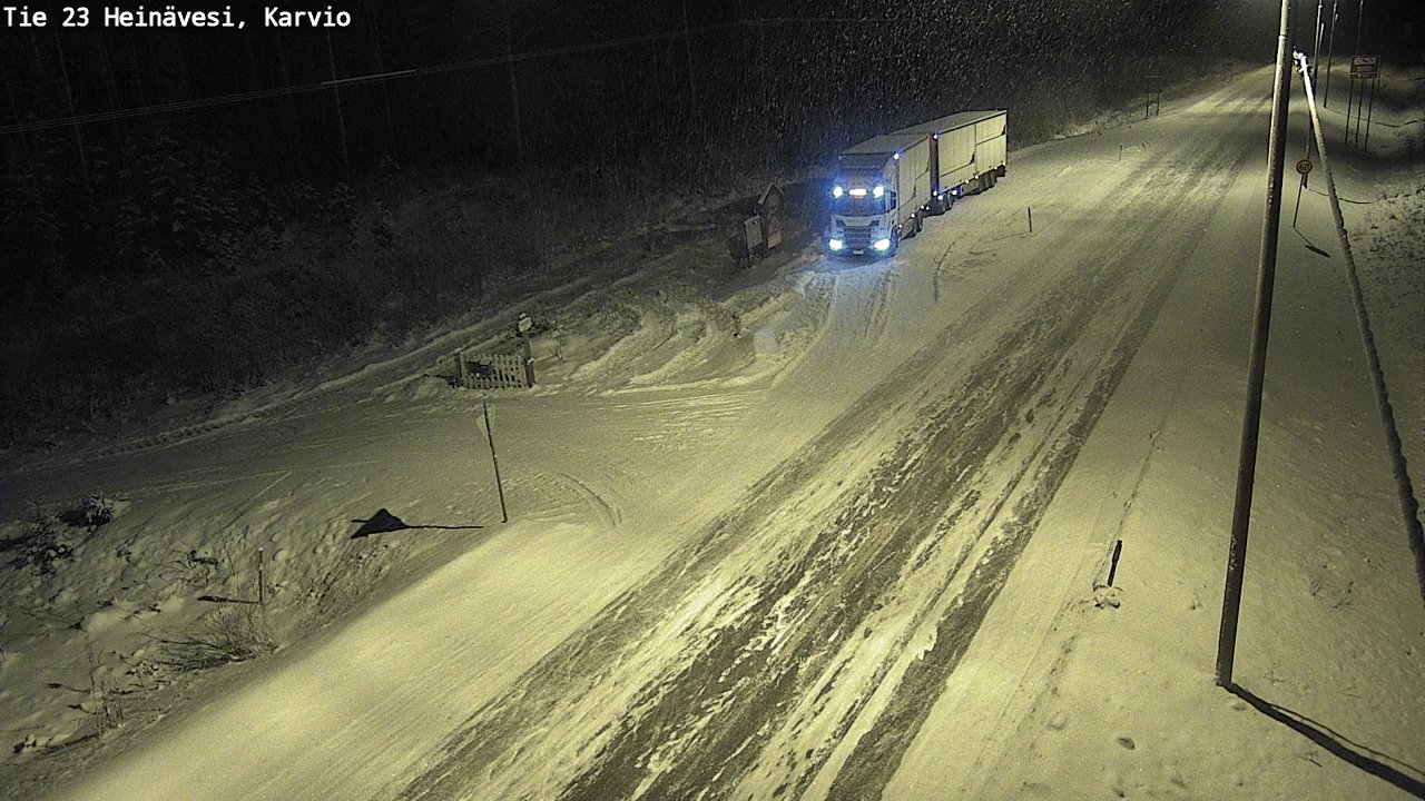 Kelikamerat Kuva Tie 23 Heinävesi, Karvio, Heinävesi, Pohjois-Karjala