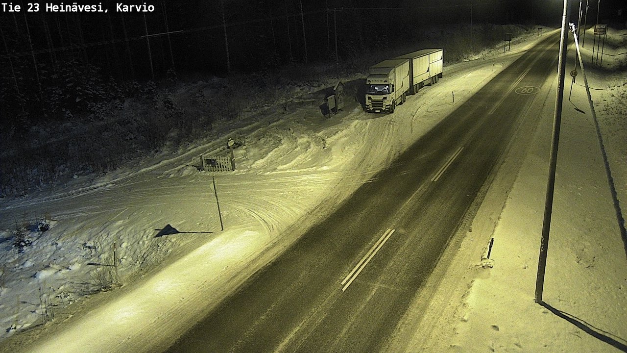 Kelikamerat Kuva Tie 23 Heinävesi, Karvio, Heinävesi, Pohjois-Karjala