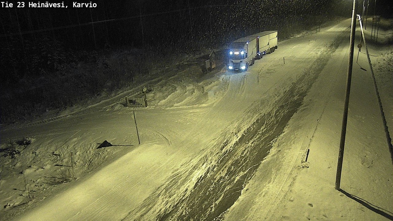 Kelikamerat Kuva Tie 23 Heinävesi, Karvio, Heinävesi, Pohjois-Karjala