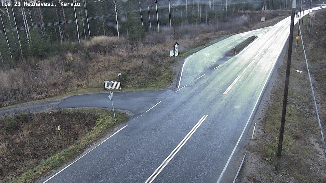 Kelikamerat Kuva Tie 23 Heinävesi, Karvio, Heinävesi, Pohjois-Karjala