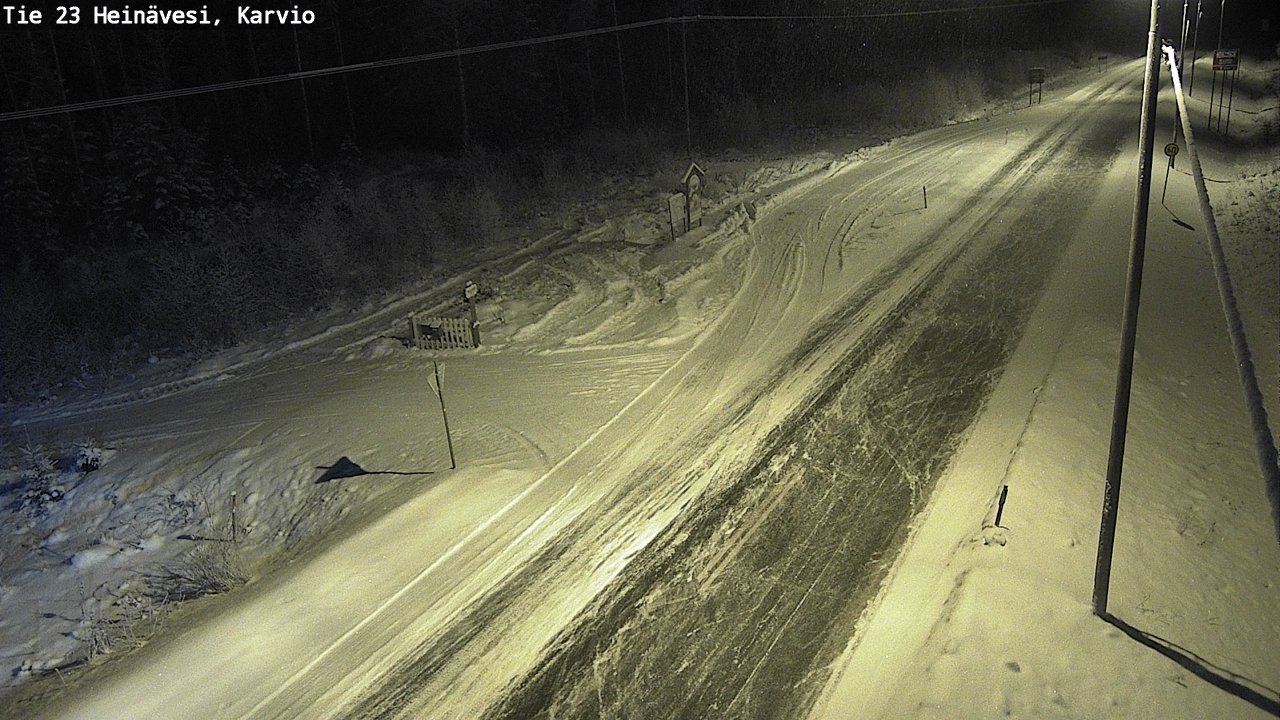 Kelikamerat Kuva Tie 23 Heinävesi, Karvio, Heinävesi, Pohjois-Karjala