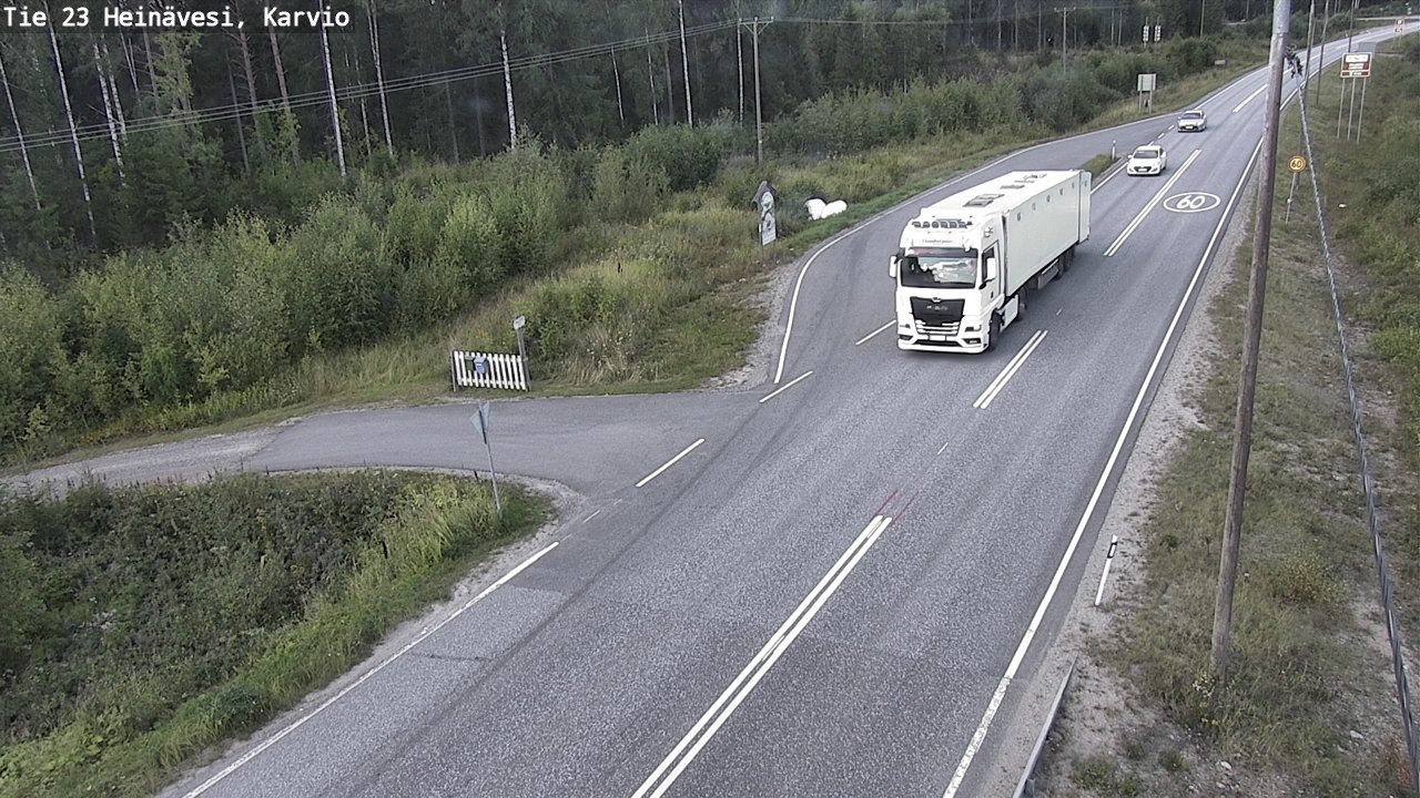 Kelikamerat Kuva Tie 23 Heinävesi, Karvio, Heinävesi, Pohjois-Karjala