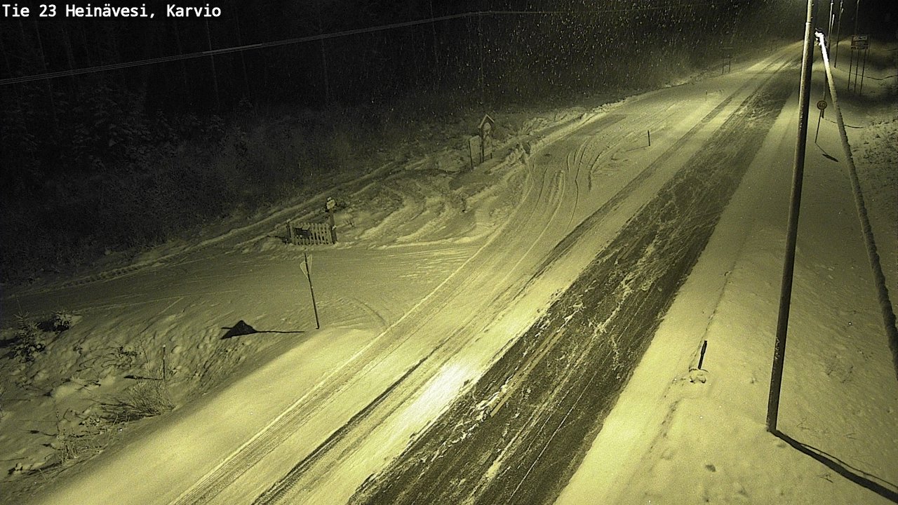 Kelikamerat Kuva Tie 23 Heinävesi, Karvio, Heinävesi, Pohjois-Karjala