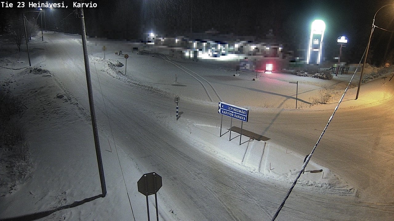 Kelikamerat Kuva Tie 23 Heinävesi, Karvio, Heinävesi, Pohjois-Karjala