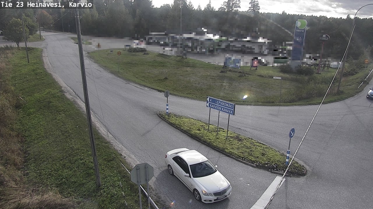 Weather Camera Image Road 23 Heinävesi, Karvio, Heinävesi, Pohjois-Karjala