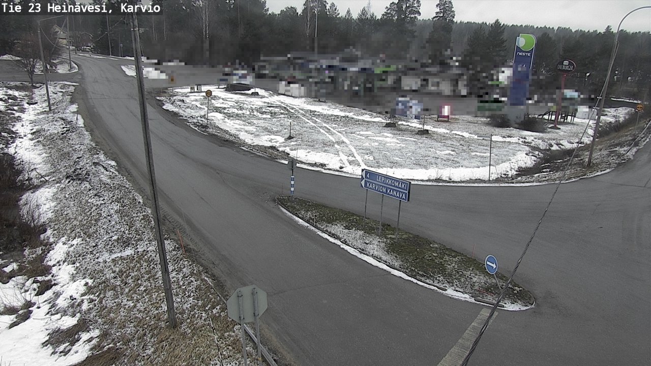 Kelikamerat Kuva Tie 23 Heinävesi, Karvio, Heinävesi, Pohjois-Karjala