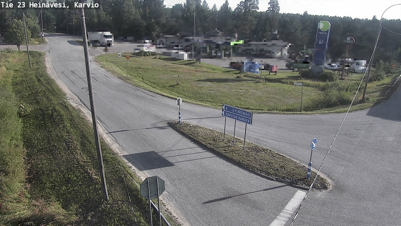 Kelikamerat Kuva Tie 23 Heinävesi, Karvio, Heinävesi, Pohjois-Karjala