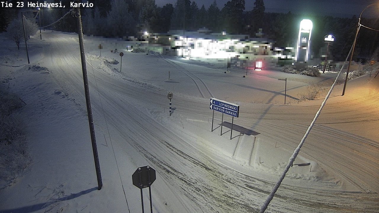 Kelikamerat Kuva Tie 23 Heinävesi, Karvio, Heinävesi, Pohjois-Karjala