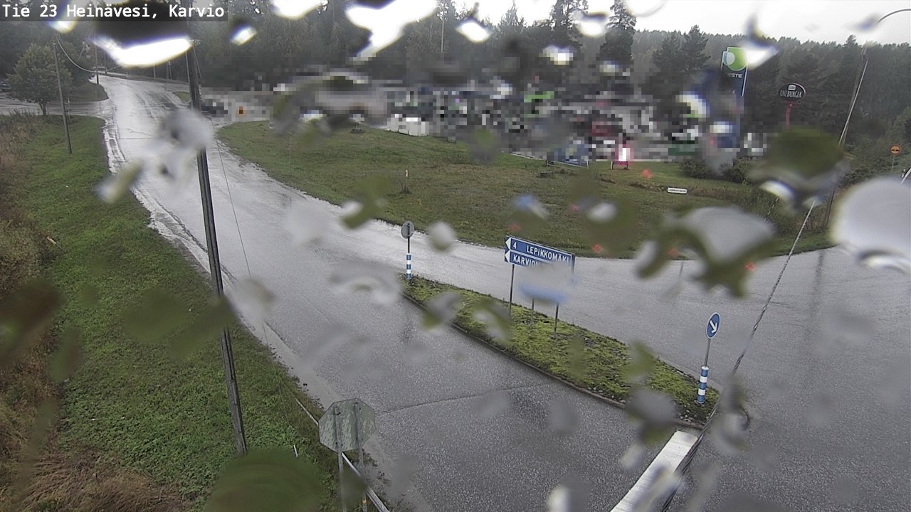 Weather Camera Image Road 23 Heinävesi, Karvio, Heinävesi, Pohjois-Karjala