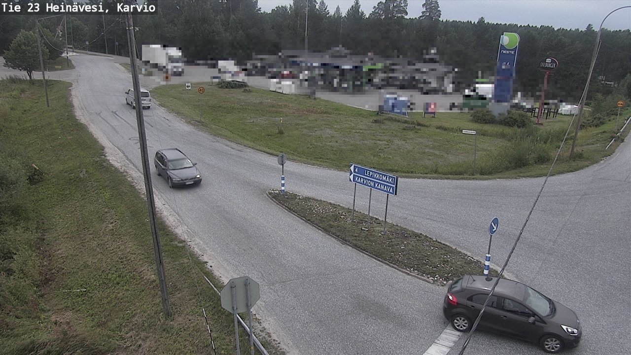Weather Camera Image Road 23 Heinävesi, Karvio, Heinävesi, Pohjois-Karjala