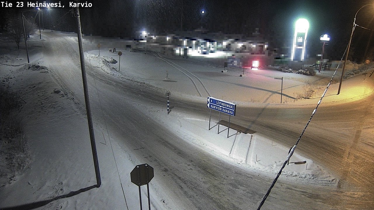 Kelikamerat Kuva Tie 23 Heinävesi, Karvio, Heinävesi, Pohjois-Karjala